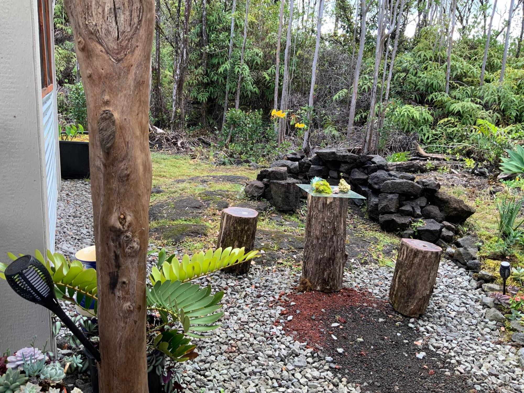 Exotic Garden Cottage At Amazing Volcano Fissure Mountain View Exterior foto