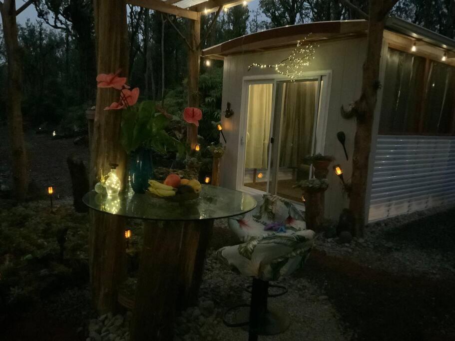 Exotic Garden Cottage At Amazing Volcano Fissure Mountain View Exterior foto