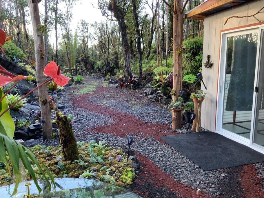 Exotic Garden Cottage At Amazing Volcano Fissure Mountain View Exterior foto